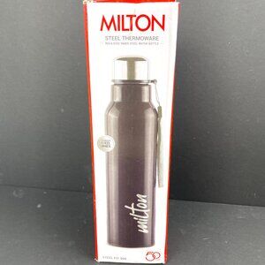 Milton Steel Thermoware Bottle Steel Fit 900 11” Stainless Steel Insulated -Red